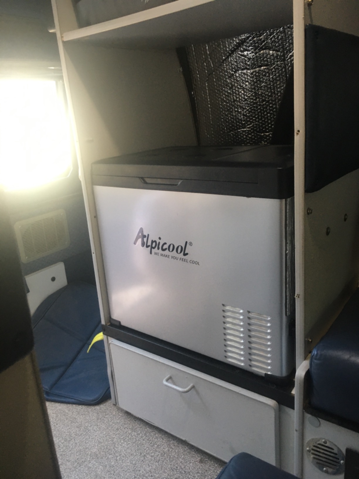 Alpicool C40 Portable Refrigerator, 12 Volt Car Freezer, 42 Quart(40 Liter)  Fast Cooling 12V Fridge Cooler for RV, Truck, Camping, Outdoor -12/24V DC