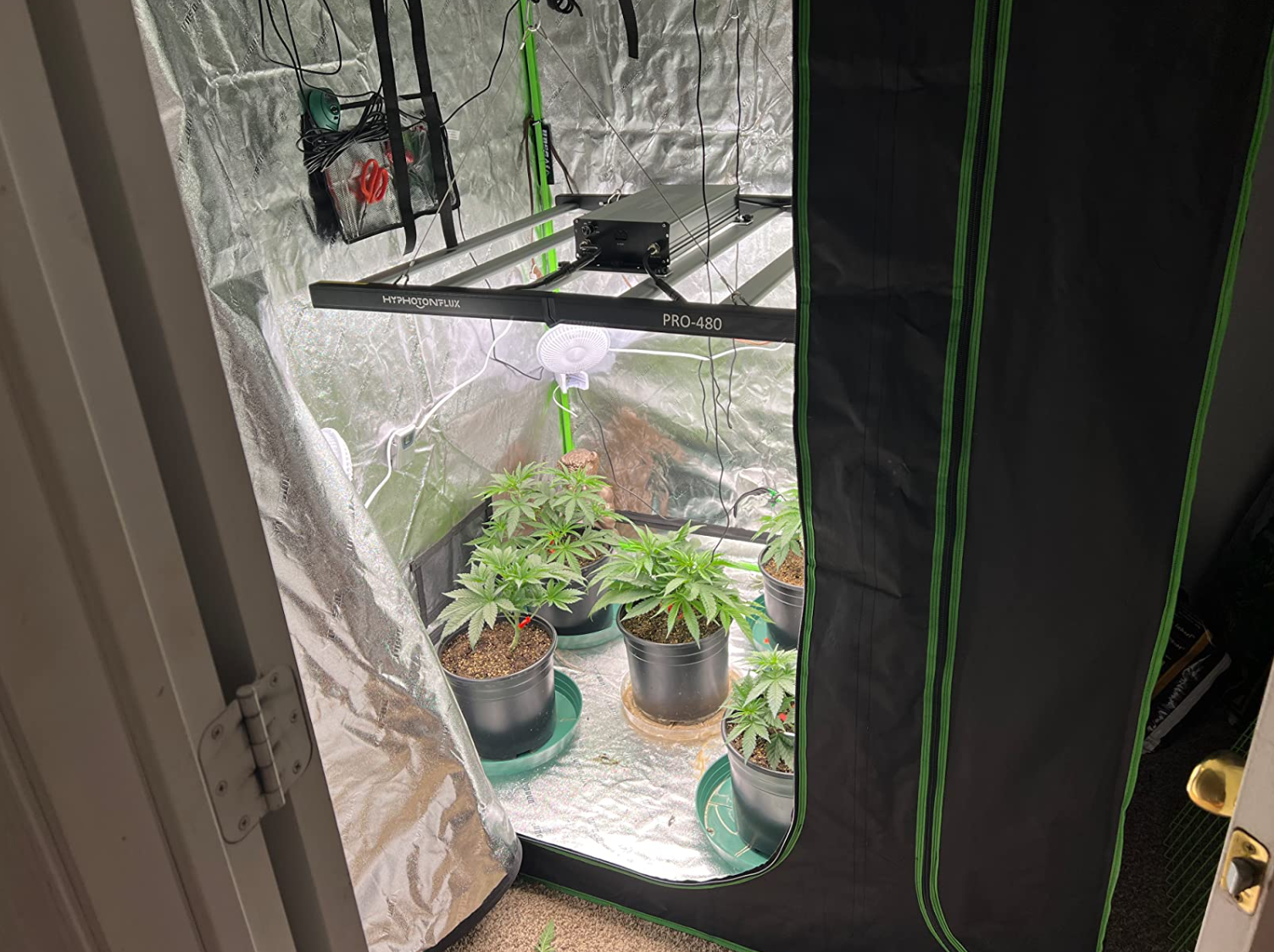 HYPHOTONFLUX PRO-720 LED Grow Light Full Spectrum Indoor Plants